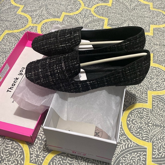 Corky’s Tweed Slip On Flats - Picture 4 of 6